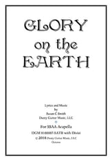 Glory on the Earth SATB choral sheet music cover